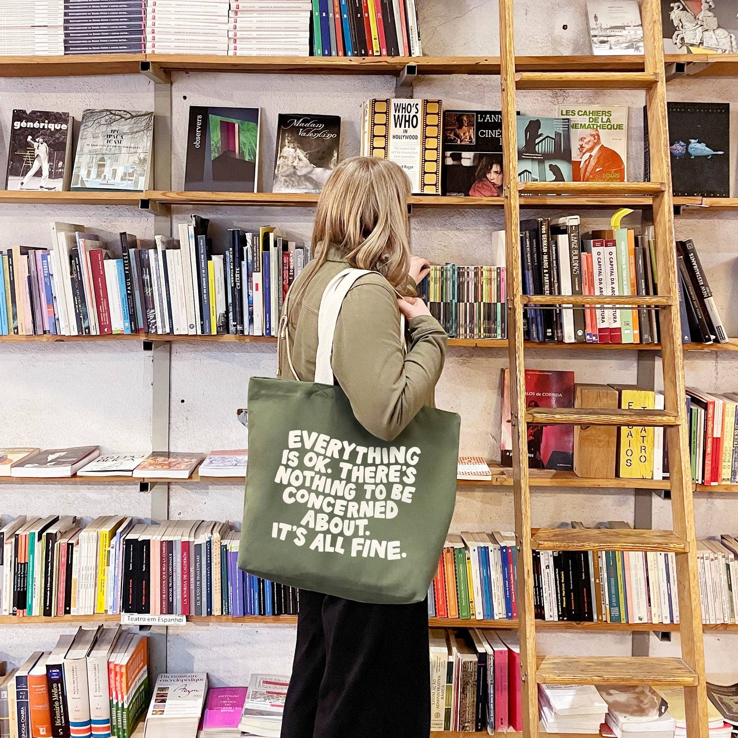 Everything is OK - Canvas Tote Bag